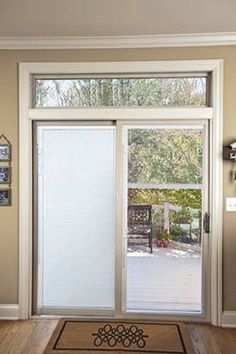 patio doors with built-in blinds | Glass doors patio, Sliding .