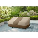 Hampton Bay Rectangular Beige Patio Furniture Cover HB210305 - The .