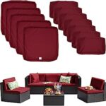 Amazon.com: ClawsCover 12Pack Outdoor Seat and Back Cushions .