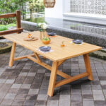 Teak Outdoor Patio Tables & Garden Furnitures | Order Now .