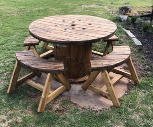 Wooden Spool Patio Table : 9 Steps (with Pictures) - Instructabl