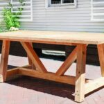 25 DIY Patio Table Plans Free | Wood patio table, Diy outdoor .