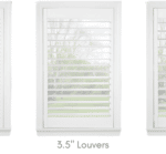 How to Choose Your Shutter Louver Size | Acadia Shutte