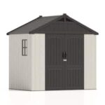 Patiowell Ultimate Luxury 8 ft. W x 6 ft. D Outdoor Storage .
