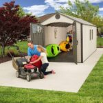 Lifetime 8 ft. x 20 ft. Resin Storage Shed 60120 - The Home Dep