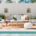 15 Pool Furniture Ideas to Upgrade Your Poolside Space | Wayfa