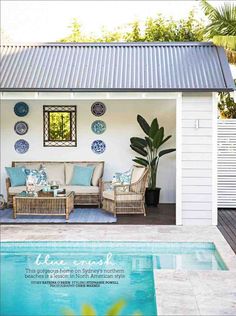 55 Best Pool House Decor ideas | pool house, house, pool house dec