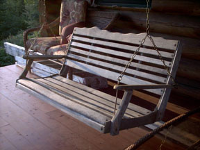 The porch swing — a homestead essential