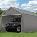 Amazon.com: Carport 10x20ft Heavy Duty Canopy Storage Shed .