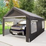 Amazon.com: 10x20 FT Outdoor Carport Portable Garage Heavy Duty .
