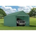 Amazon.com: Outdoor Carport 10x20ft Heavy Duty Canopy Storage Shed .