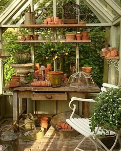 900+ Potting Sheds Benches & Antiques in the Garden ideas .