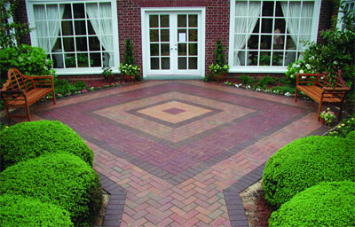 Practical and pleasing: Using patterns in your patio and walkway .