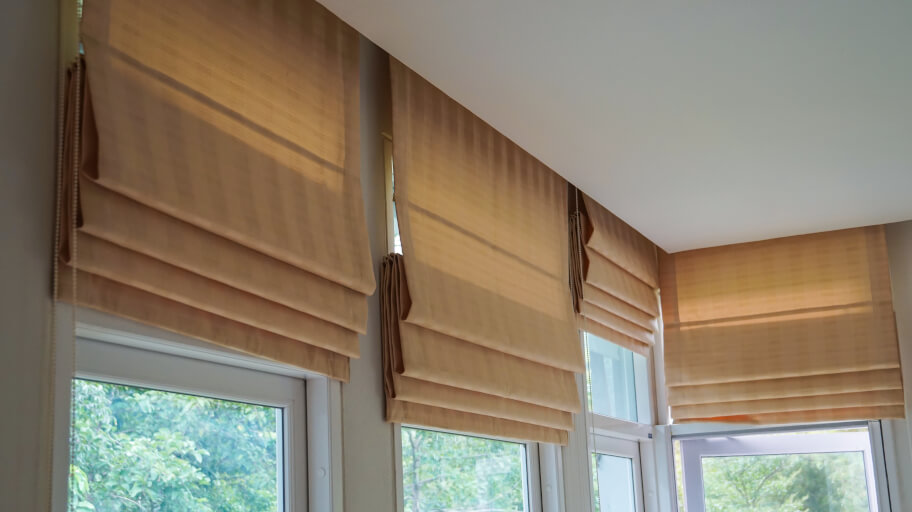 How to clean roman blinds | How to clean fabric roman blin