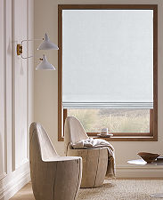 Flat Roman Shades: Custom-Made in the USA | The Shade Sto