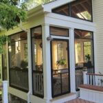 screened porch | House exterior, Porch design, Screened porch desig