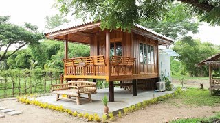 Simple Wooden House Design - YouTu
