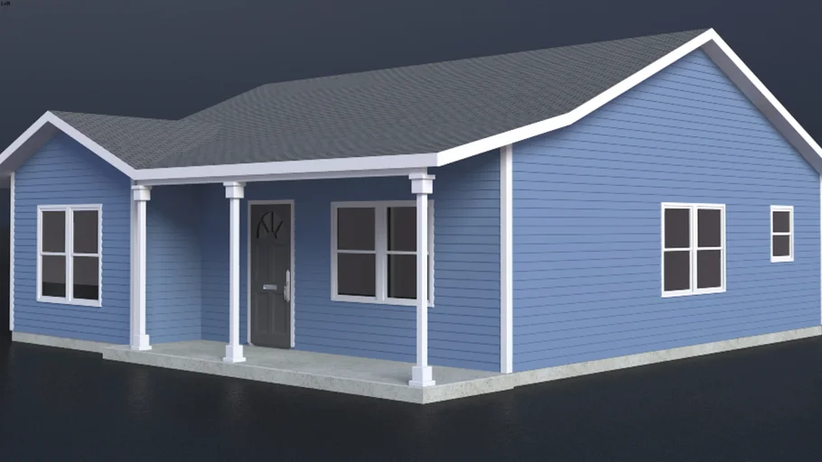 Simple House Design - - 3D Warehou