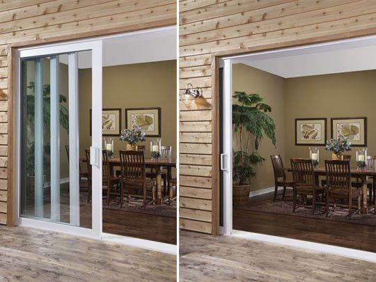 Types of Patio Doors - by Operating Style | Exterior pocket doors .