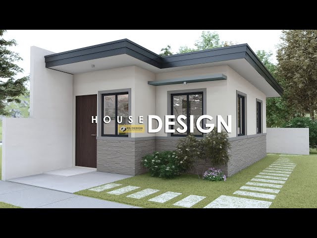 SMALL HOUSE DESIGN | 4.60m x 8.00m (37 sqm) | 2 BEDROOM - YouTu