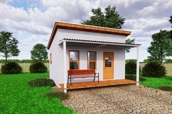 5 x 6 House Design, Small House Design Instant Download-P