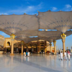 250 sun shades for pilgrims in Medina by Sefar | Manufacturer .