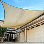 workpoint 18 ft. x 20 ft. Sand Rectangle Sun Shade Sail For .
