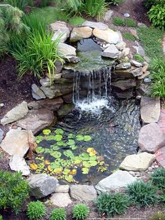 97 Pond Ideas | ponds backyard, water garden, backya