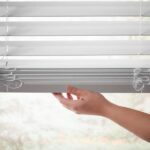 Home Decorators Collection White Cordless Faux Wood Blinds for .