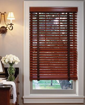 timber venetian blinds on white window frame - Google Search .