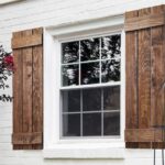 Customizable Wood Shutters for Farmhouse Decor Board and Batten .