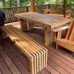 Simple Picnic Table Plans 2x4 Outdoor Furniture DIY, Easy to Build .