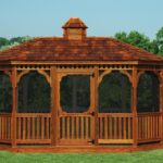 Custom-Built Wooden Amish Gazebos - Gazebos for Sale Near Y