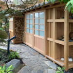 Japanese Garden Shed, Custom-Made Woodwork Architectu