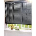 Amazon.com: Wooden Window Blinds, Window Privacy Shades Black .