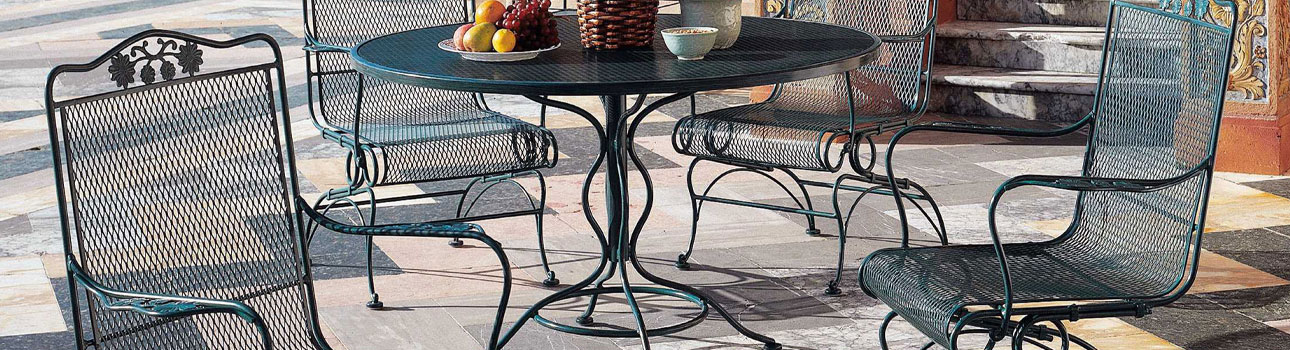 Wrought Iron Outdoor Furniture CT | New England Patio & Hear