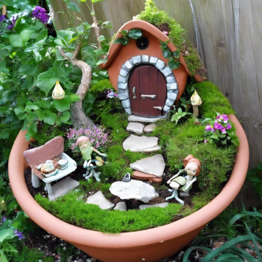 Inspiration and‍ Ideas for⁢ Building Fairy ‍Garden‌ with Broken ⁤Pots