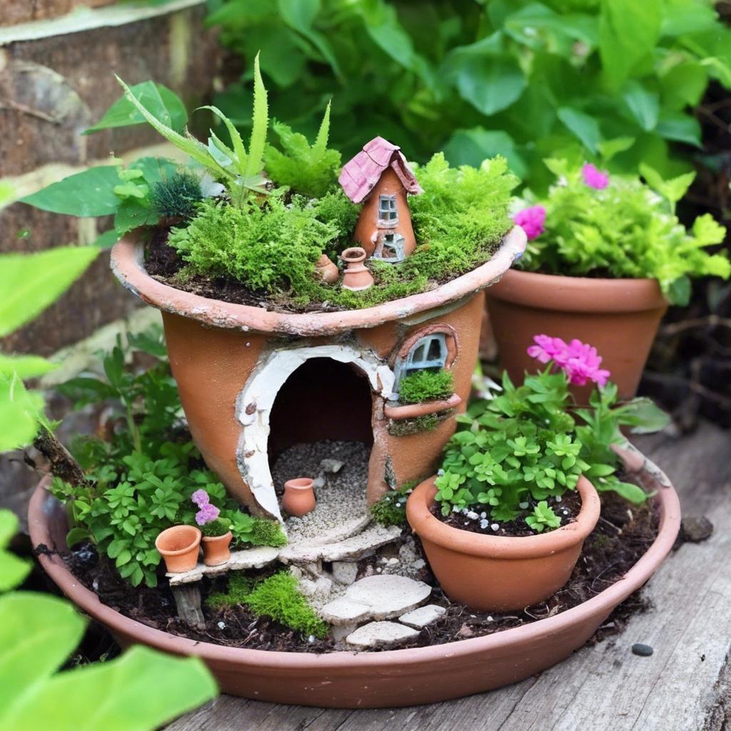 The Magic of ⁤Upcycling Broken Pots for Fairy​ Gardens