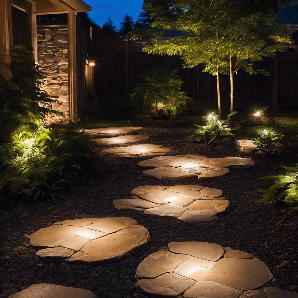 Utilizing Lighting to Highlight Your Stepping Stones ⁢Pathway at Night