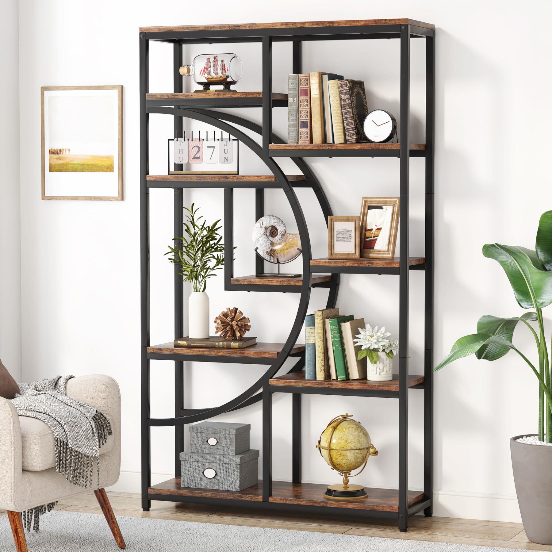 Open ‌shelving displays curated treasures while maximizing space in your Living ⁤Room