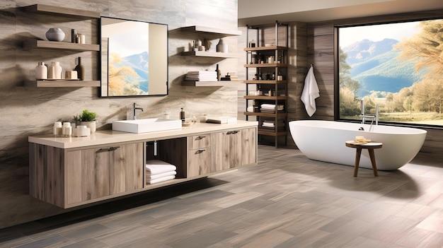 Spa-inspired⁤ elements for a tranquil‍ bathroom retreat ambiance