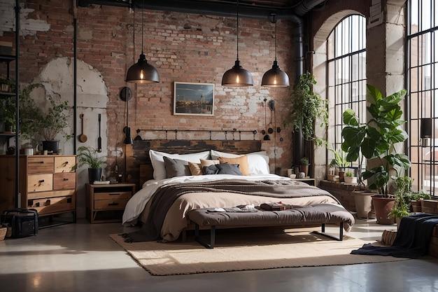 Urban Chic Bedroom: Sophisticated decor inspired by city living and style