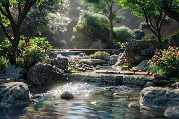 Gentle streams create a ⁢peaceful movement within your Zen Garden ambiance