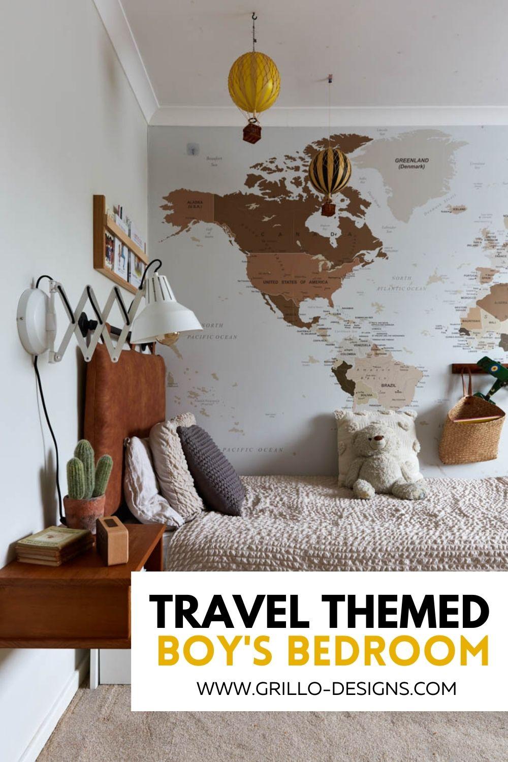 Travel-Inspired Bedroom: Decor ⁣from around the world to spark wanderlust