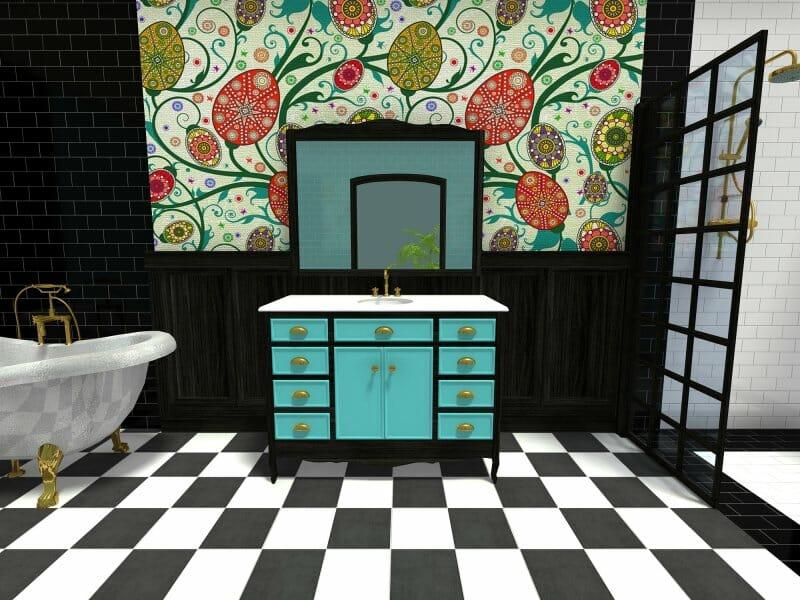 Mix and match sink styles for your eclectic bathroom design