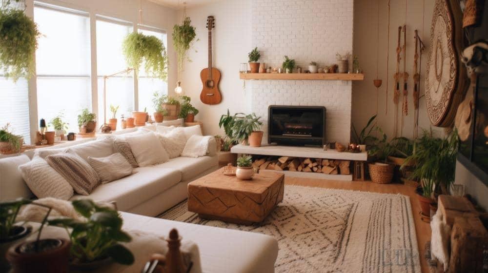 Introduce natural light through‌ large windows in your Earthy Living⁣ Room space