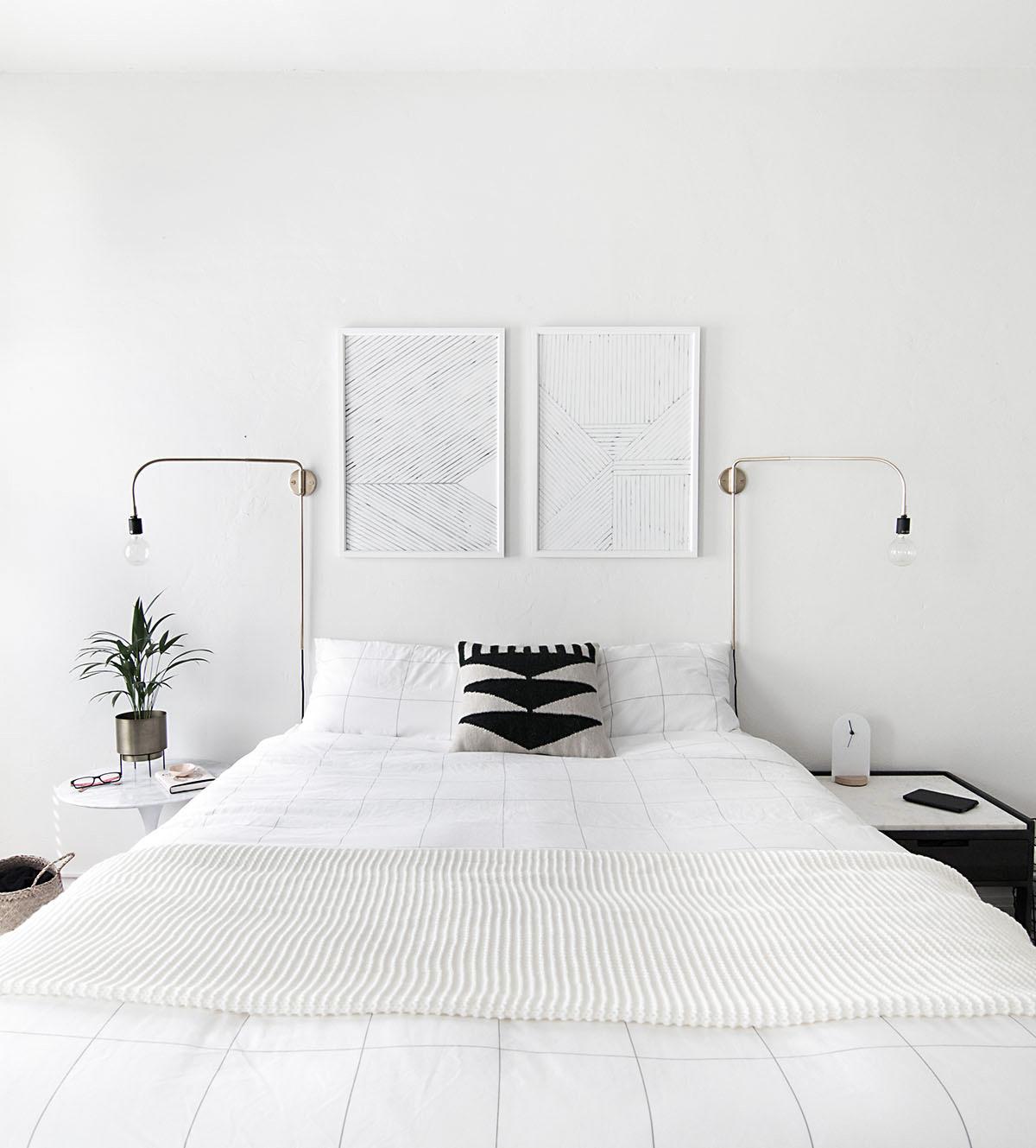 Choose‌ minimal art to​ complement your⁣ minimalist bedroom aesthetic