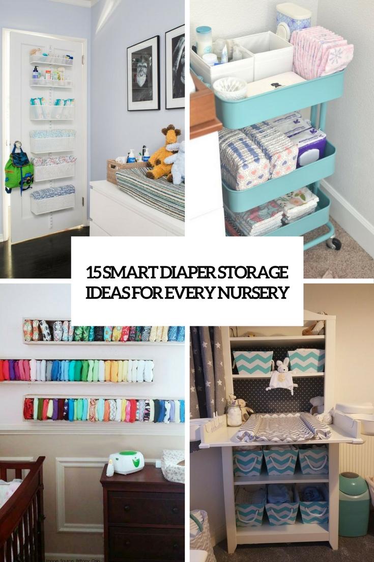 A compact diaper ‌caddy for easy⁢ access in your Nursery Nook