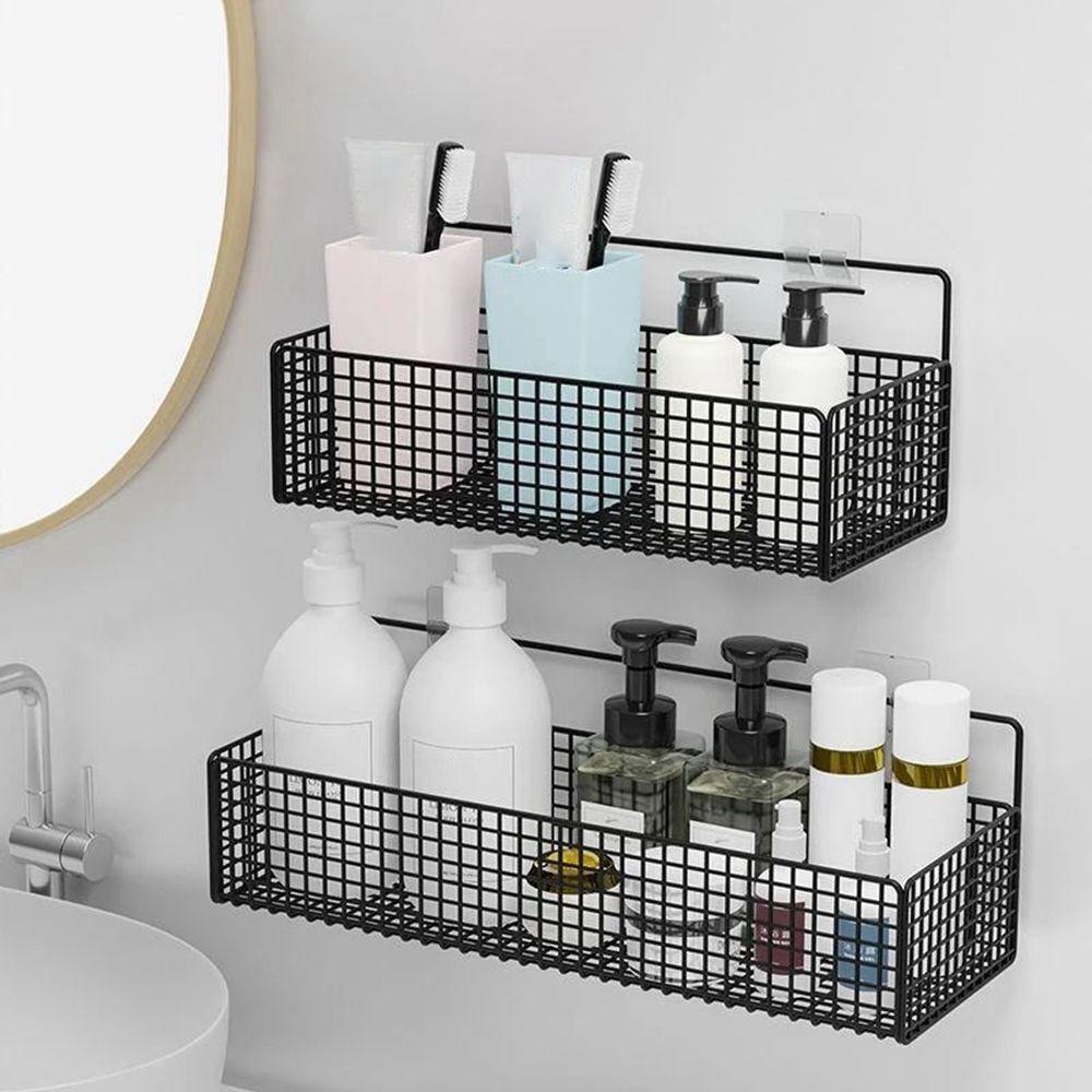 Use wall-mounted organizers for⁣ essentials⁣ in your small bathroom