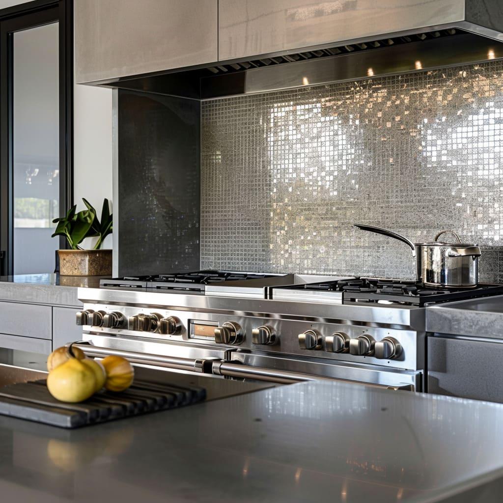 Choose a backsplash that reflects light, ‌making‍ your galley kitchen feel larger